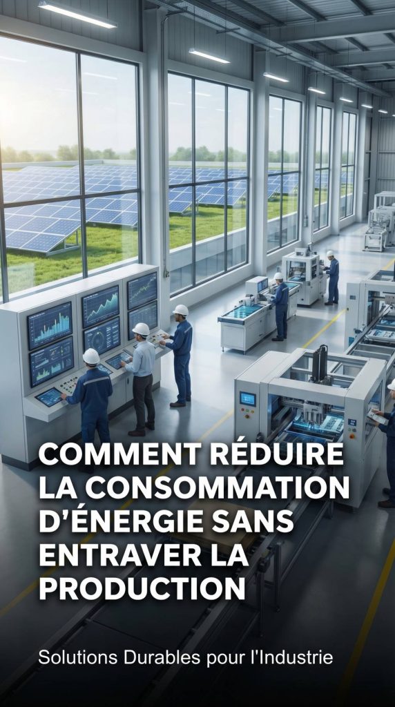 Comment réduire les consommations d’énergie sans freiner la production